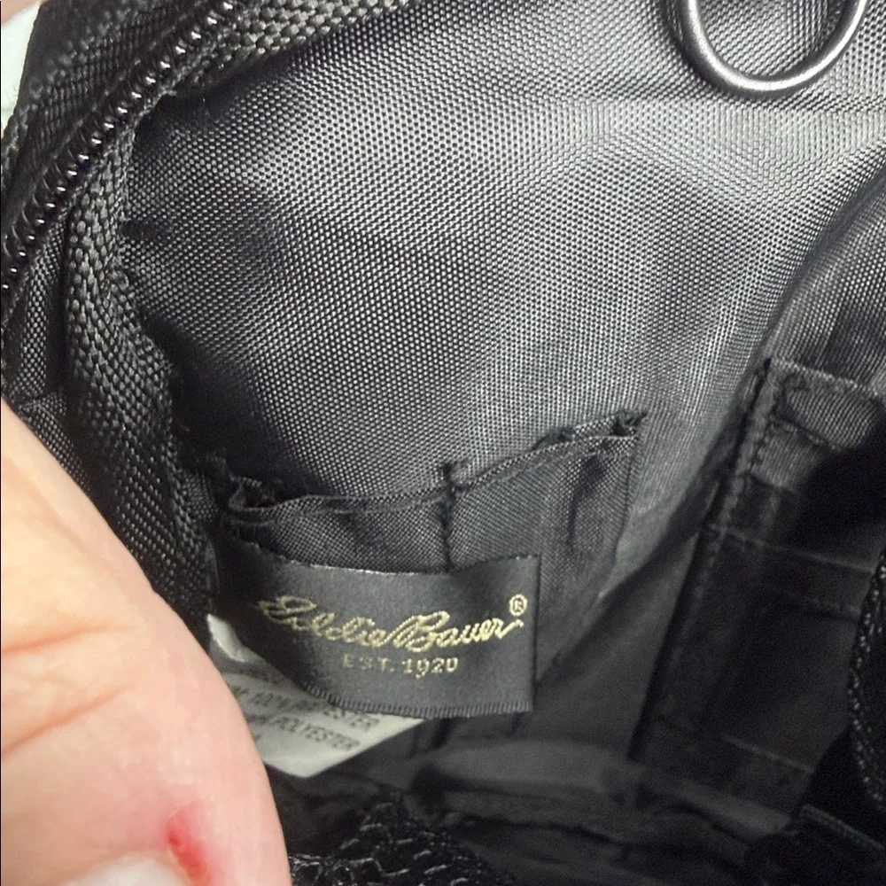 Eddie Bauer Black Messenger Bag